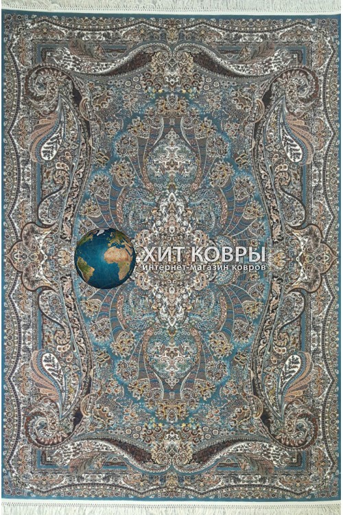 Иранский ковер Abrishim 20346 Голубой